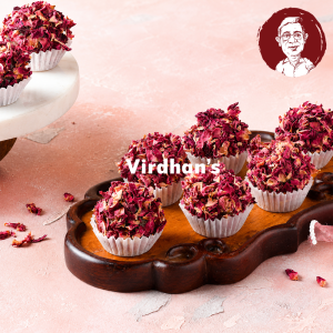 Rose Badam Balls